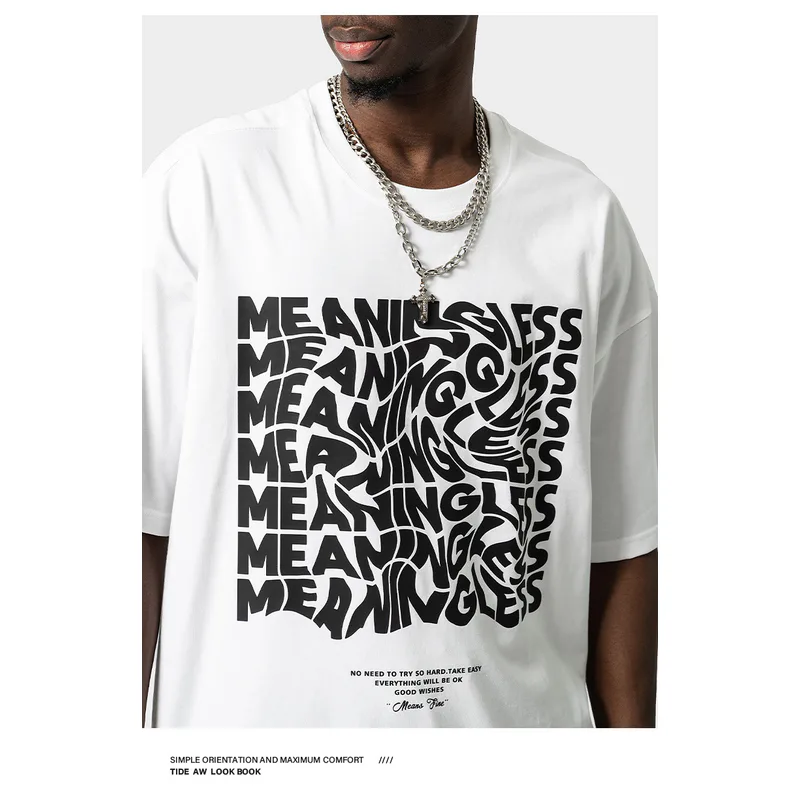 Streetwear Oversized Cotton T-Shirt